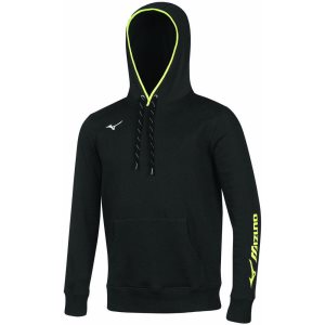 Mizuno Sweat Hoodie Čierne | RJHQN1279