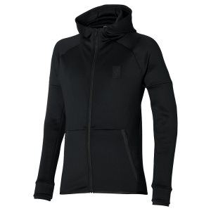 Mizuno Sweat Hoody Sr Čierne | NGFSU1047