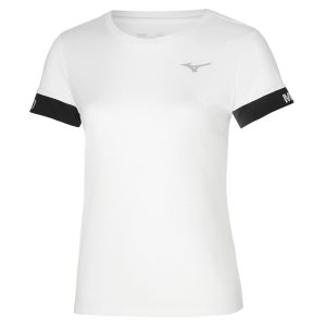 Mizuno Tee Biele | BZDFA2678
