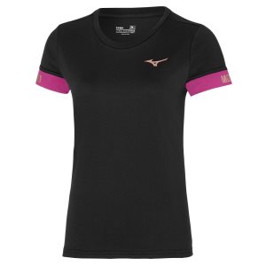 Mizuno Tee Čierne | VRHMX5064