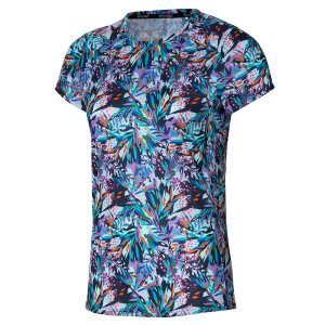 Mizuno Two Loop 88 Tee Printed Modre | FCMSR3601