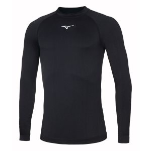 Mizuno Uni Core Ls Underlayer Čierne | PYREL6015