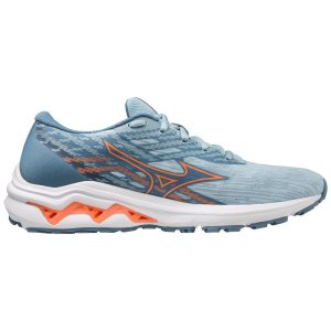 Mizuno Wave Equate 7 Biele Svetlo Oranžové | BAZKS4605
