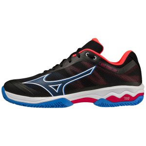 Mizuno Wave Exceed Light Čierne Biele Červené | PKVEM2945