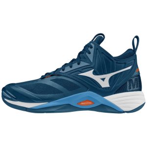 Mizuno Wave Momentum 2 Stredne Modre | VHMSB5136