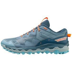 Mizuno Wave Mujin 9 Modre Modre Svetlo Oranžové | LWUAV1654