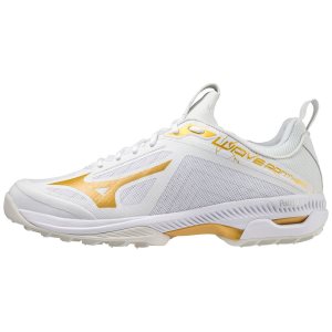 Mizuno Wave Panthera Biele Zlate | UIMSG8931