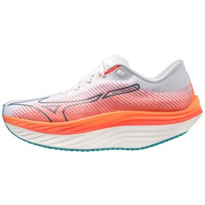 Mizuno Wave Rebellion Pro Biele Strieborne | BLXWJ9632