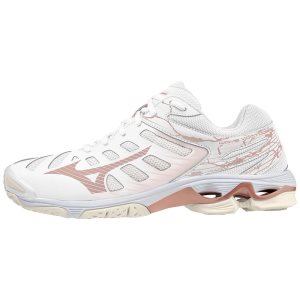 Mizuno Wave Voltage Biele Ruzove | RTGND4983