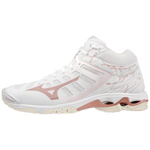 Mizuno Wave Voltage Stredne Biele | MEOPA0524