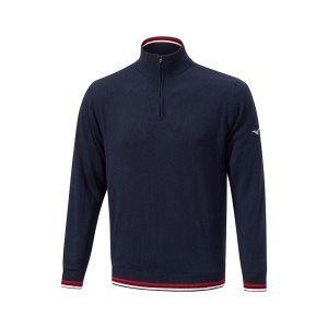 Mizuno Windproof Jumper Modre | CPHKY8302