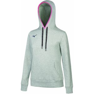 Mizuno Wom Sweat Hoodie Čierne | BDQMX2917