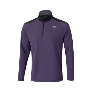 Mizuno Zimná Breeze 1/4 Zip Tyrkysové Nachový | IJDFR2159