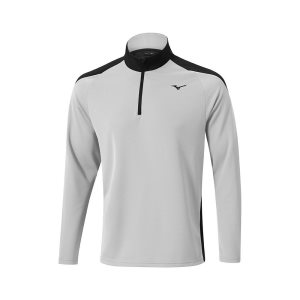 Mizuno Zimná Breeze 1/4 Zip Tyrkysové Siva | HEPDJ7203