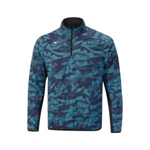 Mizuno Zimná Stretch 1/4 Zip Modre | DRIWM8351