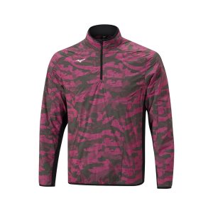 Mizuno Zimná Stretch 1/4 Zip Ruzove | JVKTL5834