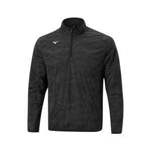 Mizuno Zimná Stretch 1/4 Zip Čierne | UCEBM4721
