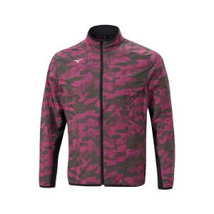 Mizuno Zimná Stretch Full Zip Ruzove | ZOUJV3107