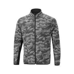 Mizuno Zimná Stretch Full Zip Siva | PSHVJ1874